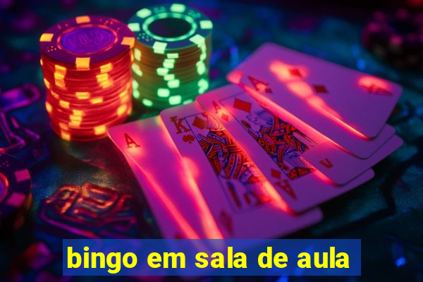 bingo em sala de aula